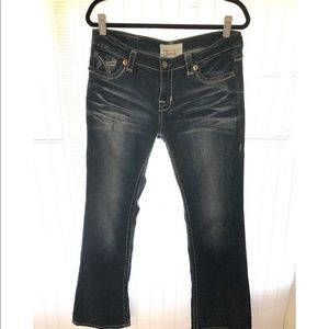 Big Star vintage collection Maddie  boot womens jeans faded dark wash  size 31 R